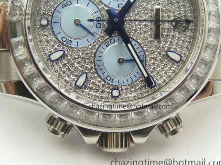 SS Diamond Bracelet BLF Edition Best 116576TBR SS On Dial A4130 Daytona 0415